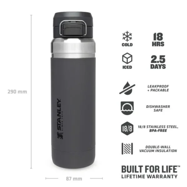 Stanley Go Quick-Flip Water Bottle 1.06L - Image 3