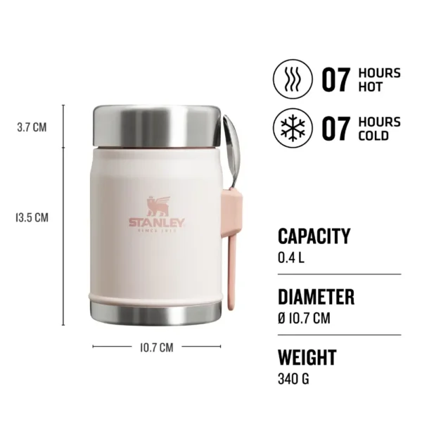 Stanley Classic Legendary Food Jar 0.4L With Spork - Image 18